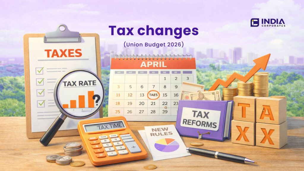 Tax changes in India