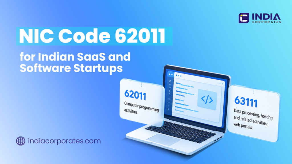 NIC Code 62011 for Indian SaaS and Software Startups 