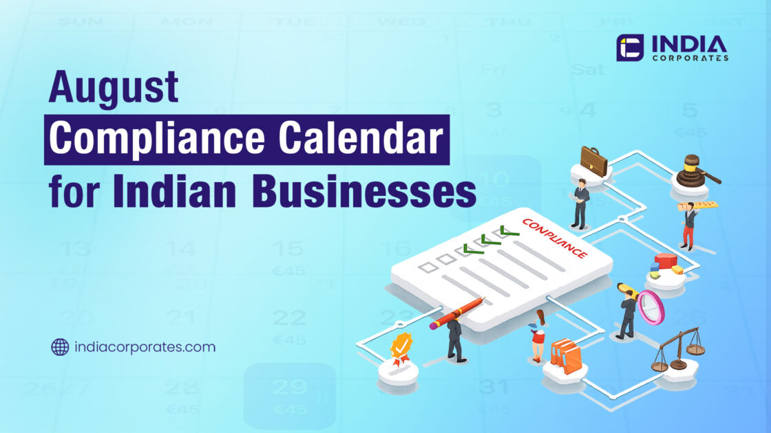August 2026 Compliance Calendar for Indian Businesses