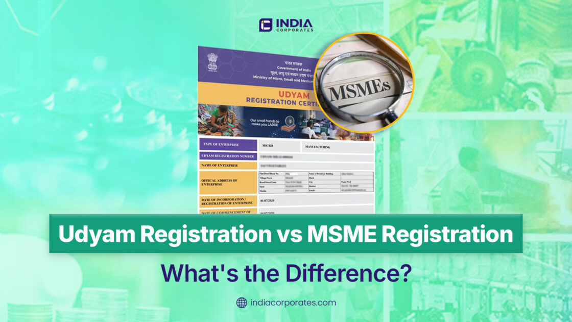 Udyam Registration vs MSME Registration: What’s the Difference?